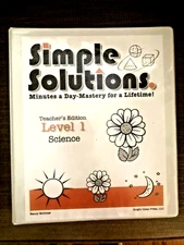 Simple Solutions Science Teacher's Edition Level 1