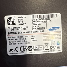 Samsung PM851 128GB 2.5in SATA III Internal SSD TRIM MZ-7TE128D