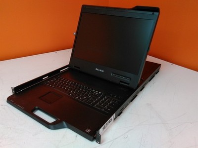 Belkin F1DC116H 19'' LCD Rackmount KVM Console No Cables See Description