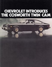 1975 Chevrolet Cosworth Vega Dealer Sales Brochure Nos Twin Cam Performance Rare