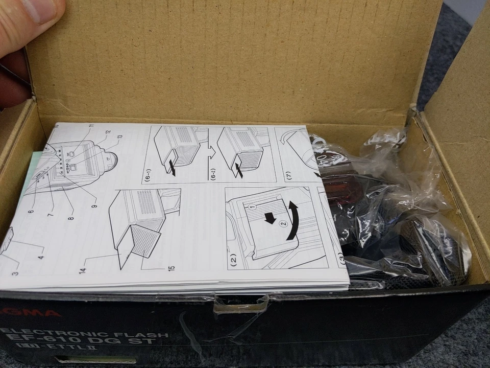 Sigma Electronic Flash EF-610 DG ST for Canon New Open Box Complete - Image 3 of 4