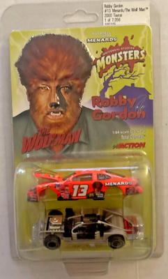 #ad Robby Gordon #13 Menards Wolf Man 2000 Action 1:64 Diecast FS $11.40