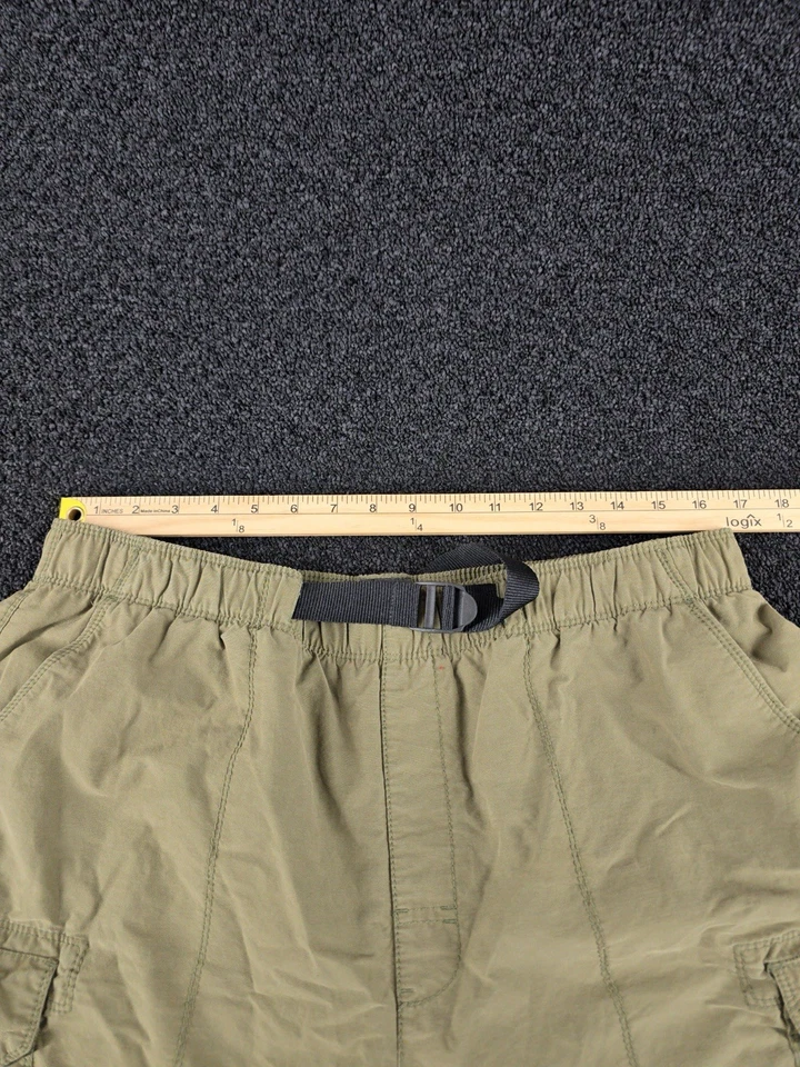 Pantalones Cortos Timberland Carga XL Caqui Verdoso Forro de Malla con Cinturón Aire Libre Senderismo Foto 2 de 4