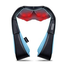 Mo Cuishle Shiatsu Back Shoulder and Neck Massager with Heat, Electric Deep T...