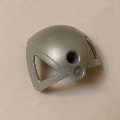 Lego x1 Silver Gray, Bionicle Shoulder Armor, Toa Nuva, x345 (028