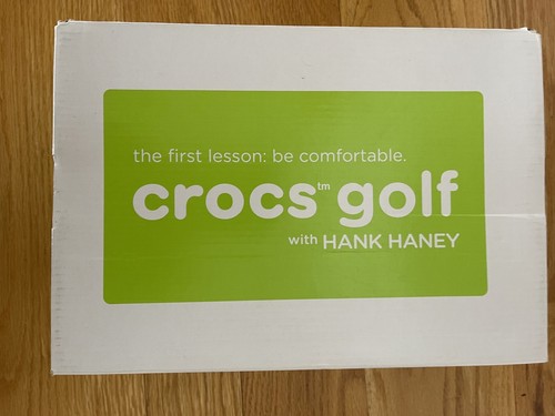 Crocs Golf Bradyn Women's Spikeless Golf Shoes White Fuchsia US 6 Lace-Up NIB - Afbeelding 16 van 20