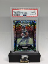 2023 Panini Prizm - Rookies Jaxon Smith-njigba #390 No Huddle Prizm...