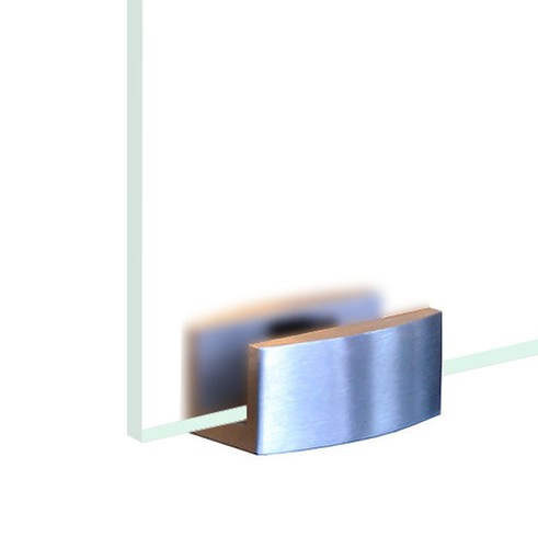 Soft Stop SlimLine Glasschiebetür Glas Schiebe Tür ESG BM2-900-AS - Bild 8 von 12