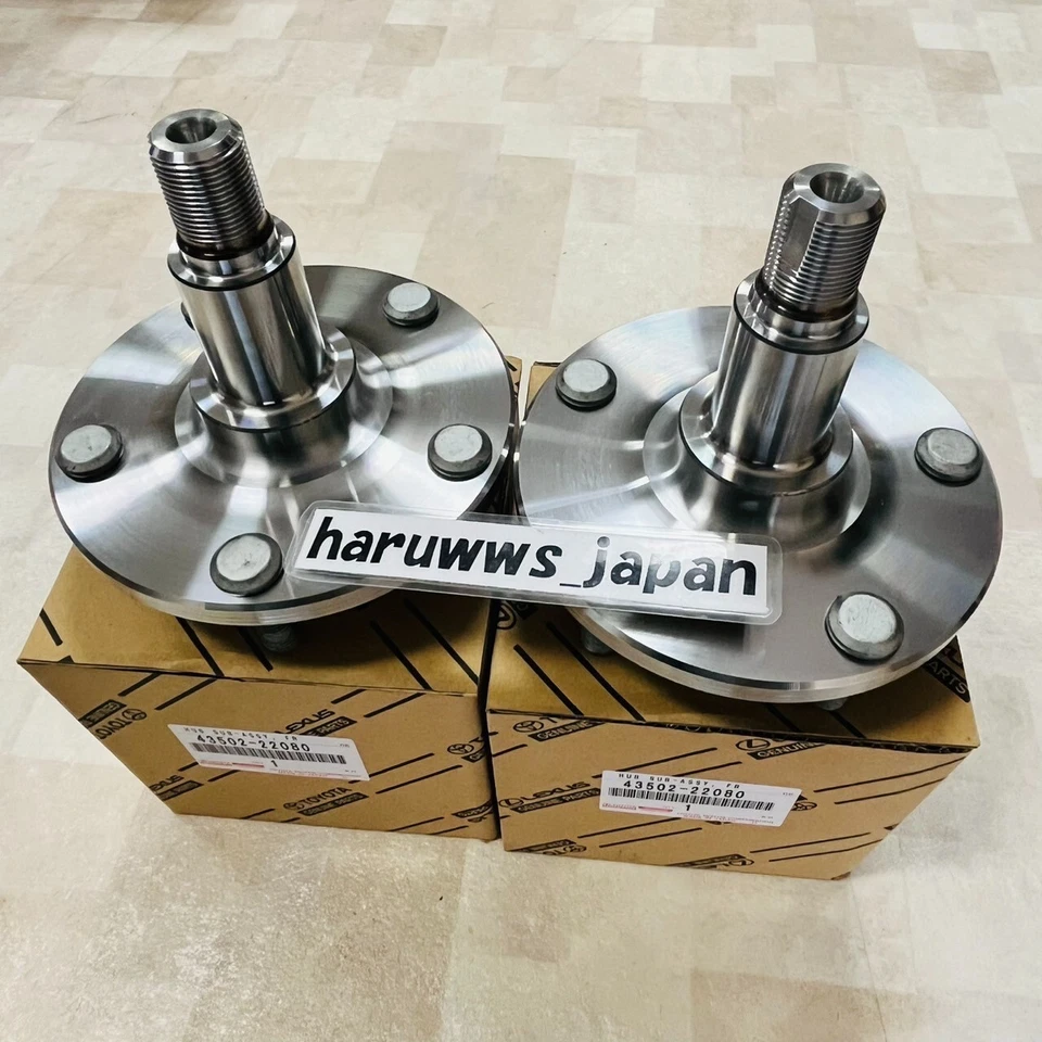 Juego de buje de rueda eje delantero derecho derecho genuino Toyota Altezza Lexus IS300 43502-22080 Foto 3 de 4