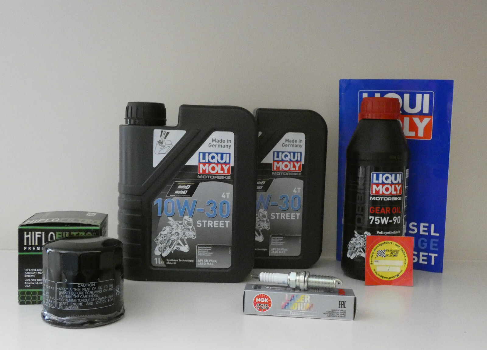 Maintenance Set Honda SH 350 Inspection Oil Spark Plug