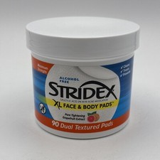 Stridex XL Face Body Pads, 90 Count