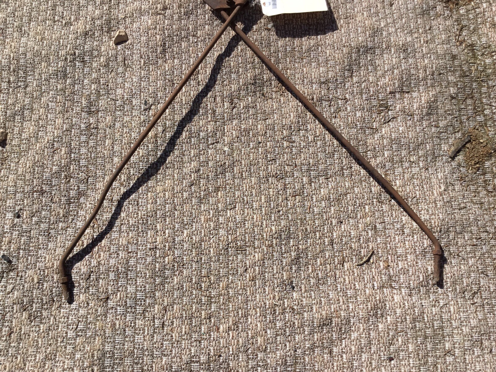 Packard Radiator Support Rods 1939? 1946? Chevy pickup truck V Rod Brace Support Bar Cowl To Radiator ...