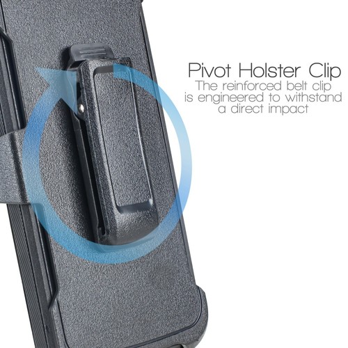 Funda resistente con clip de cinturón de alta resistencia para Moto G Stylus XT2043 HD pantalla incorporada resistente - Imagen 5 de 33