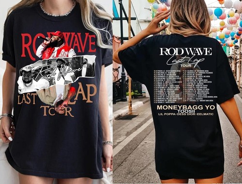 Rod Wave Rapper Shirt, Rod Wave Shirt, Rod Wave Last Lap Tour Shirt