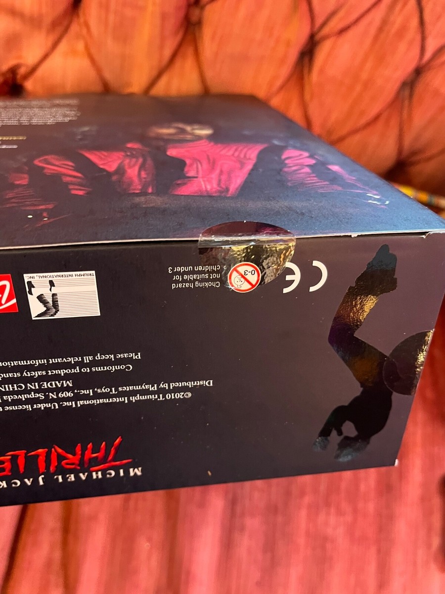 🔥Michael Jackson Thriller 10” 2010 Playmates Toys Figure