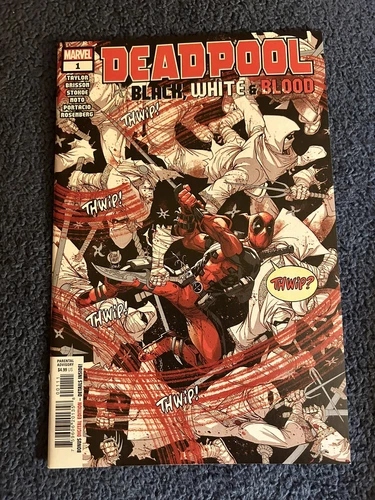Deadpool: Black, White & Blood #1 (Marvel Comics October 2021)