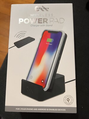 New Case Mate Wireless Power Pad Charger with Stand iPhone and Android MSRP: $75