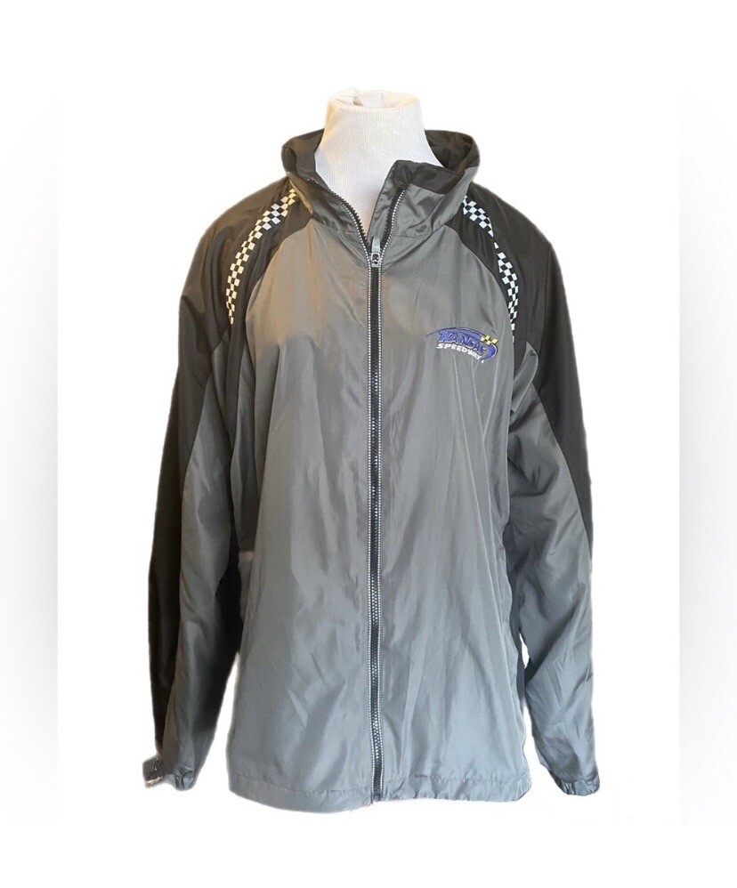 ★LEE★ Kansas racing hood zip-up dark pine NASCAR Kansas Speedway Zip Up Windbreaker | eBay