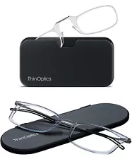 ThinOptics Bundle Reading Glasses&Armless On-Nose Readers Ultra Thin + 1.50 NWT