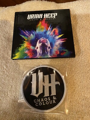 Uriah Heep: Chaos & Colour- Digibook Cd w/bonus tracks and cloth patch
