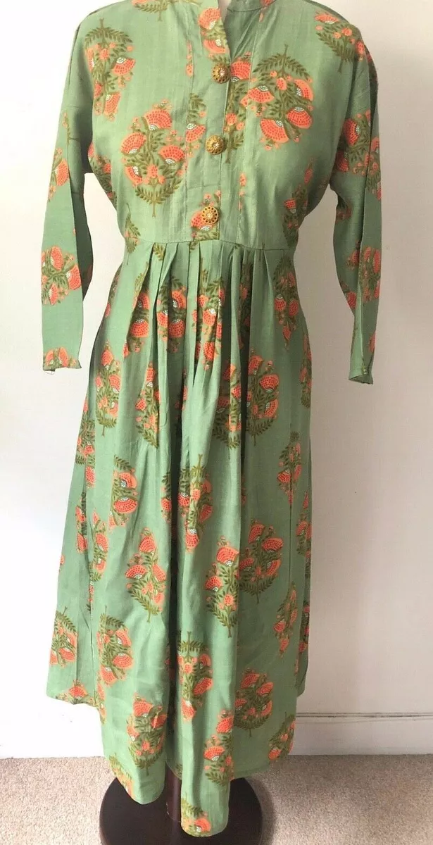 Long cotton dress clearance designs