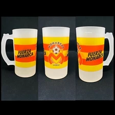 16oz Frosted Glass Beer Mug Monarcas Morelia Tarro. Message me to add a name. 