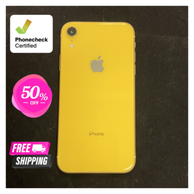 Apple iPhone XR 64GB Very Good Unlocked Coral Yellow Verizon