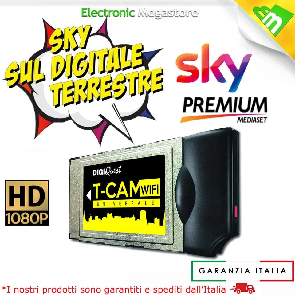 CAM HD PER SKY DTT E MEDIASET PREMIUM - NO TESSERA INCLUSA - Immagine 2 di 3