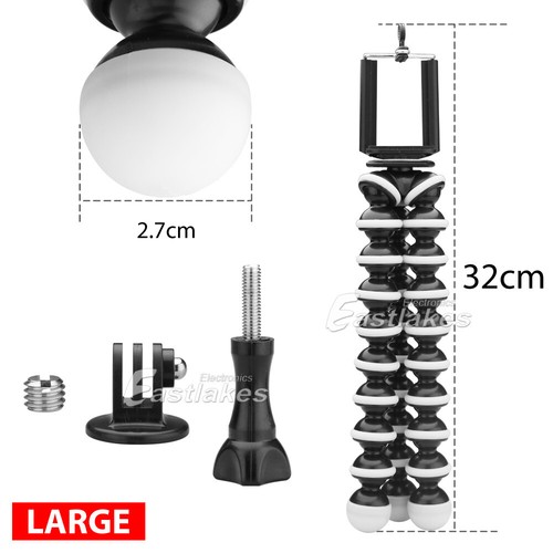 Flexible Octopus Tripod Stand Gorilla Pod For Universal Phone GoPro Camera DSLR - Picture 14 of 15