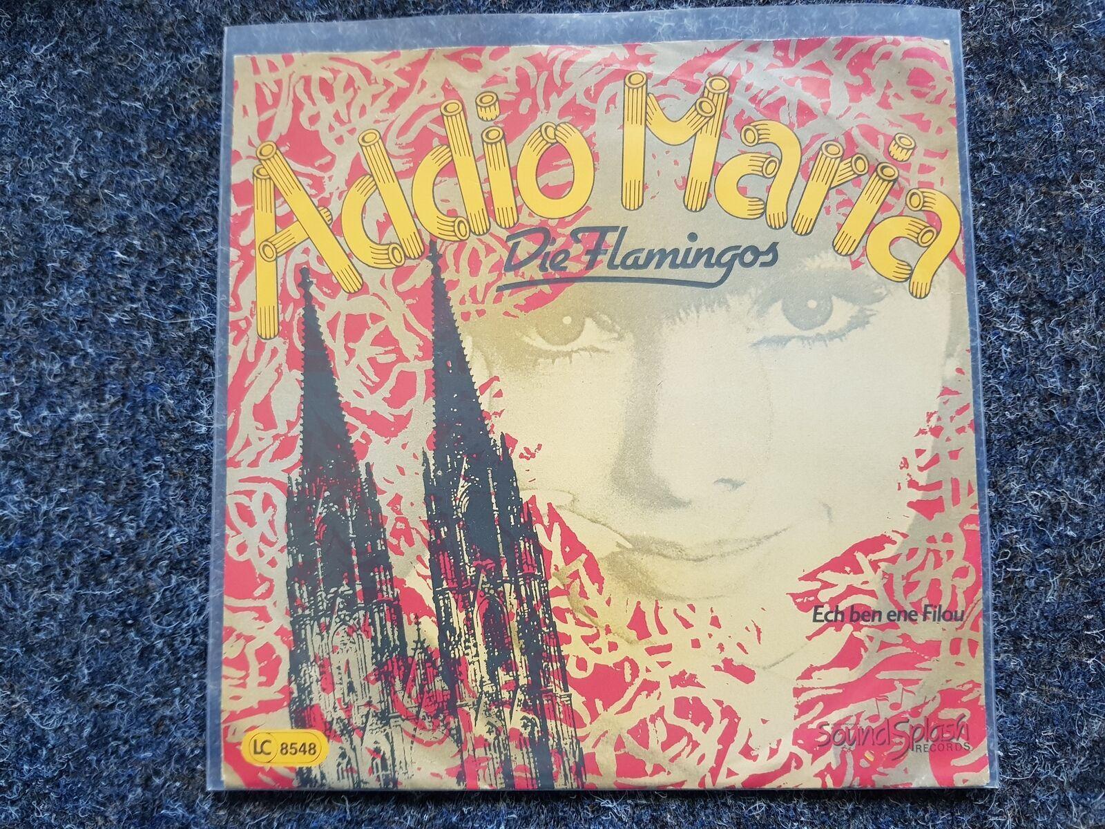 7"" Single Vinyl Die Flamingos - Addio Maria