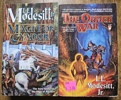 Very Good 2 Book Lot by Modesitt, L. E. (Paperback) The Saga Of The Recluse
