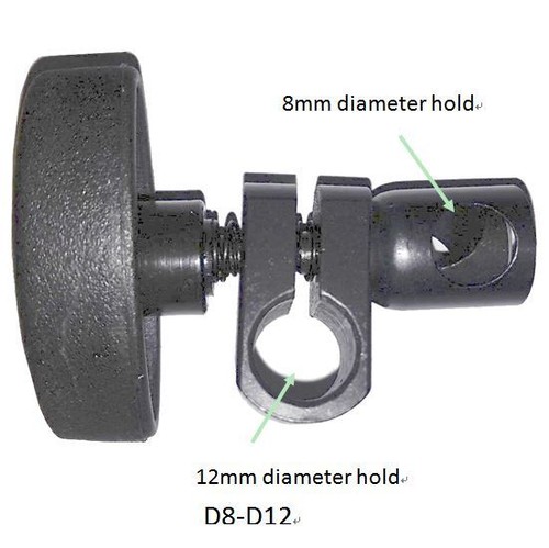 Hülse Drehklemme Spannfutter für Magnetständer Halter Leiste Zifferblatt Anzeigegerät - Bild 14 von 27