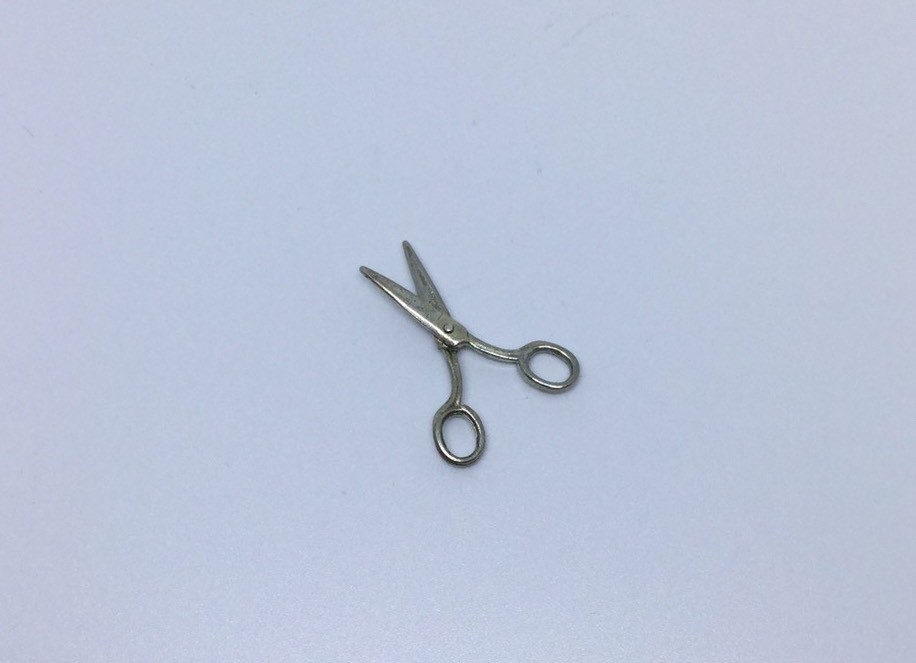 Scissors Charm Traditional Charm Opens And Closes Sterling Silver Hairstylist-image