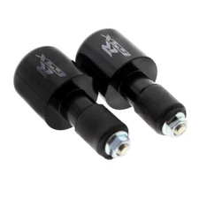 Black Handlebar Bar End Slider Cap Plug For GSXR750 2000-2014 GSXR1000 2001-2014