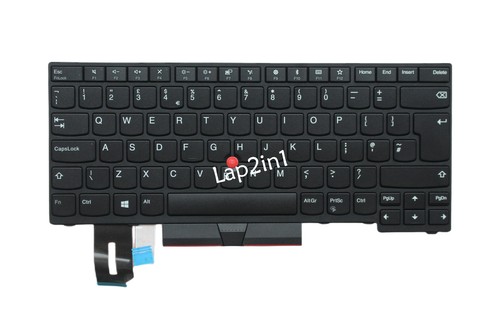 Lenovo ThinkPad T480, T490, E490 Etc. – UK-Tastatur Mit Hintergrundbeleuchtung