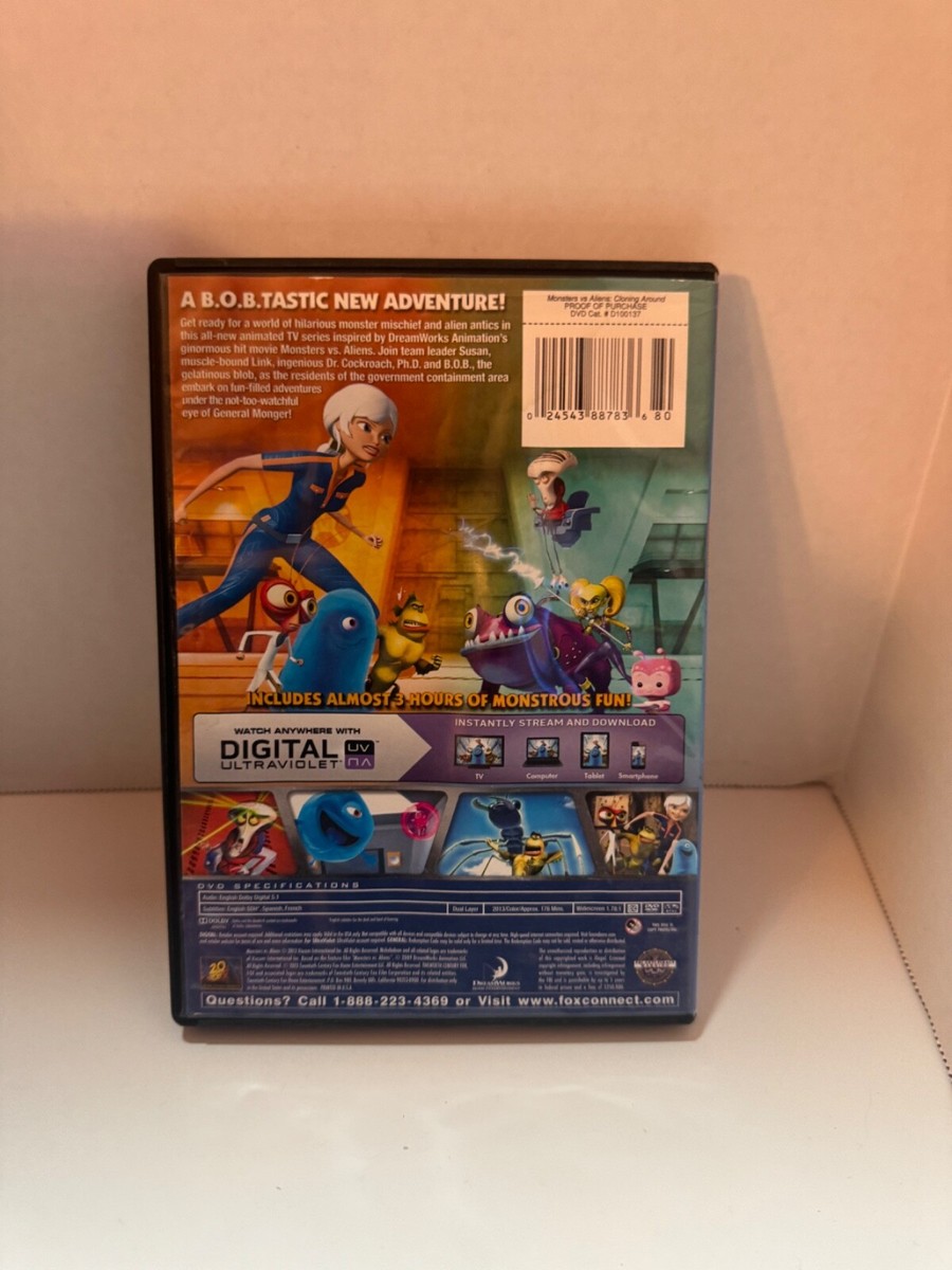 Monsters Vs Aliens: Cloning Around (DVD, 2013) 24543887836| eBay