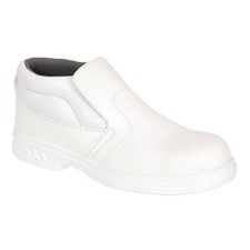 Portwest Steelite Slip On S2 Clean Area Safety Boots White Size 10