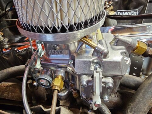 Ford Autolite 1100 1 barrel Carburetor Manual choke 63-68 200 223 262 6 cyl eng - Picture 2 of 14