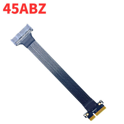 GEN4 4x PCI-E 4.0 X4 Extension Cable PCI Express Riser PCIE4.0 X4 to U.2 U.3 SSD