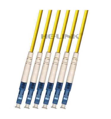 10M LC-LC Outdoor Armored Singlemode 6 Strands Fiber Cable Patch Cord