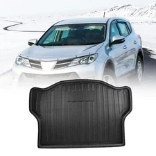 All Weather Trunk Cargo Liner Rear Trunk Tray Cargo Mat for Toyota RAV4 2013-18