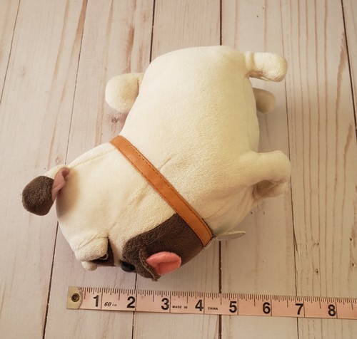 Secret Life of Pets Mel The Pug Dog 7" Plush Animal Spin Master - Picture 4 of 9