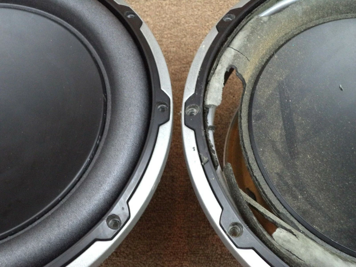 JL Audio 12W6v2 Subwoofer Foam Surround Repair Service Woofer Refoam Service