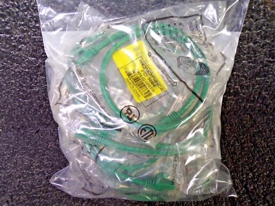 (8pk) MONOPRICE 2 ft. Flexboot 6 Ethernet Cable, Green (K)
