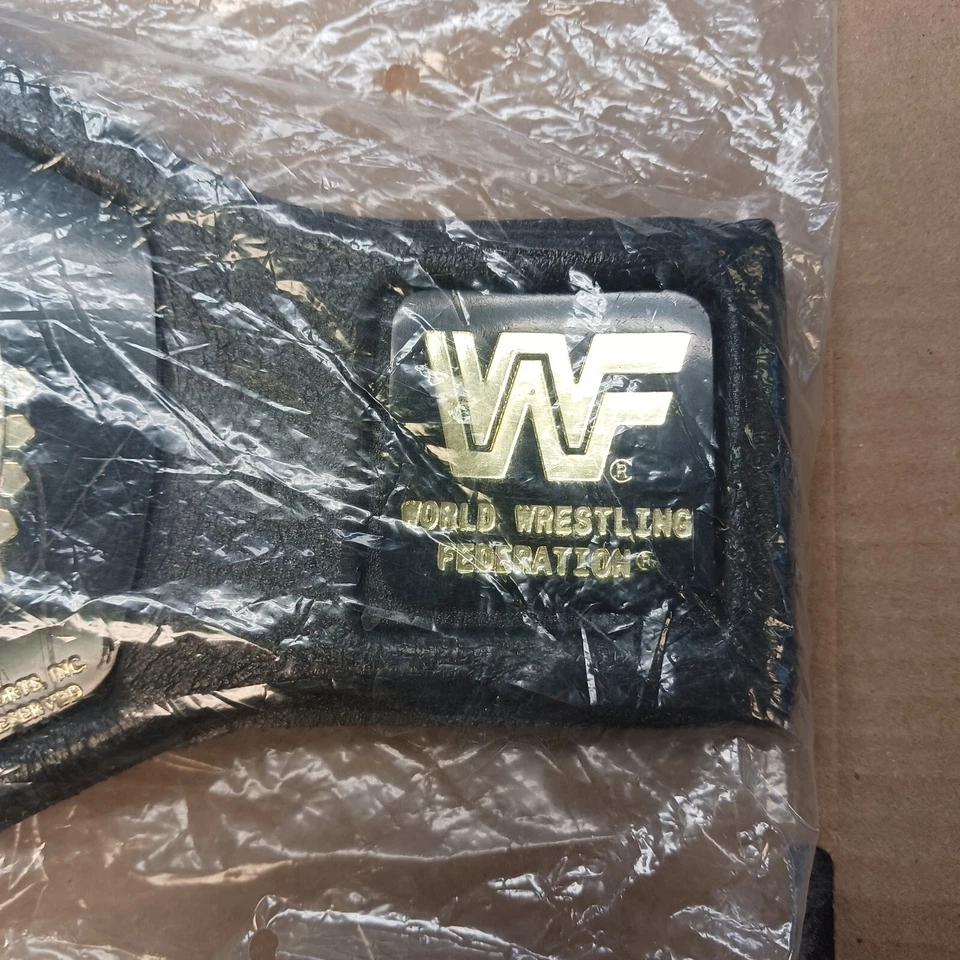 Cinturón de lucha libre WWF 1997 Titan Sports Foam Bel Federación Mundial de lucha libre Foto 4 de 4