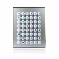 KNIX Premium Golfball Setzkasten / Vitrine / Schaukasten / Regal aus Aluminium