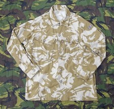Britische Tropenbluse Feldhemd Tropenhemd neue Art desert DPM gebraucht