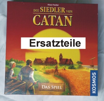   Die Siedler von Catan Ersatzteile (Stadt, Siedlung, Straße aus Kunststoff)