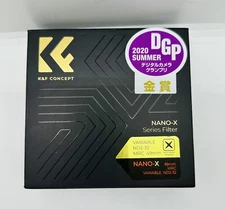 K&F Concept 49mm Nano-X ND2-32 Variable ND Lens Filter