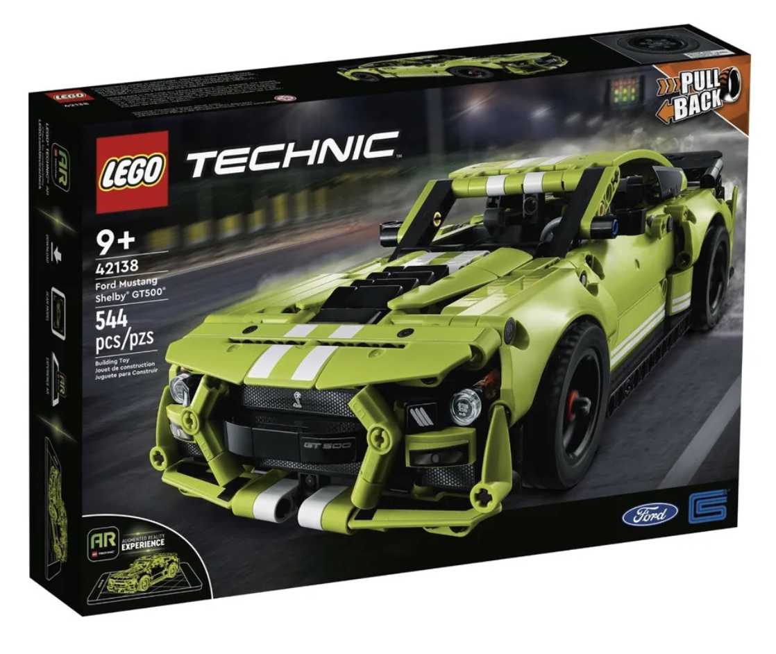 New Sealed! Genuine LEGO TECHNIC: Ford Mustang Shelby GT500